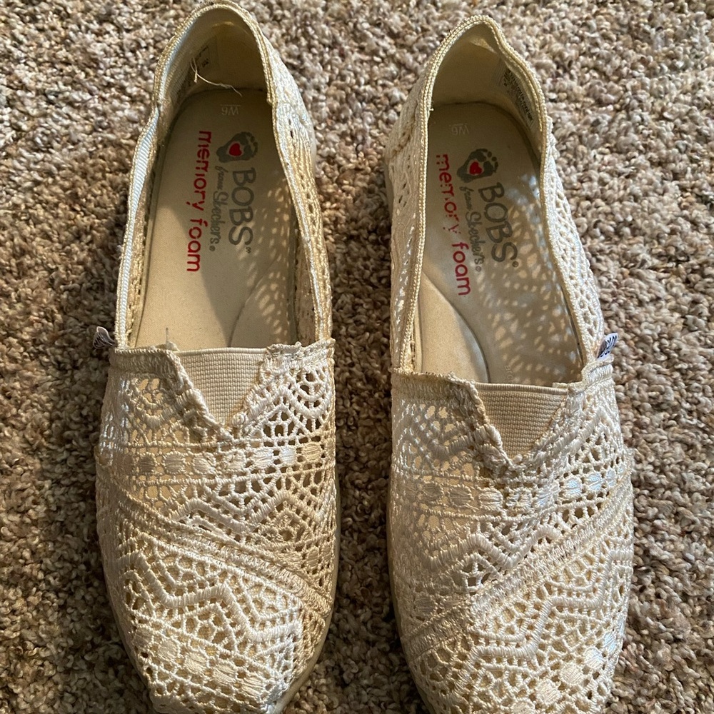 BOBs memory foam shoe